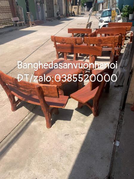 Bàn Ghế Giả Gỗ Cao Cấp